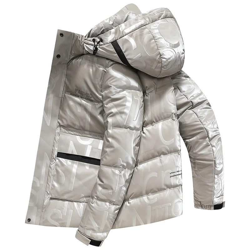 Новая зимняя одежда, мужская куртка на 90% гусином пуху, Молодежный трендовый пуховик с капюшоном, Теплая мужская одежда
Новая зимняя одежда, мужская куртка на 90% гусином пуху, Молодежный трендовый пуховик с капюшоном, Теплая мужская одежда