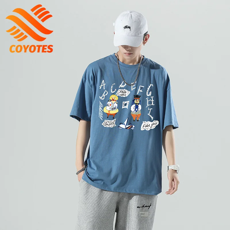 Футболка мужская с японским мультяшным 3D-принтом, круглым вырезом, 100% хлопок
Футболка мужская с японским мультяшным 3D-принтом, круглым вырезом, 100% хлопок