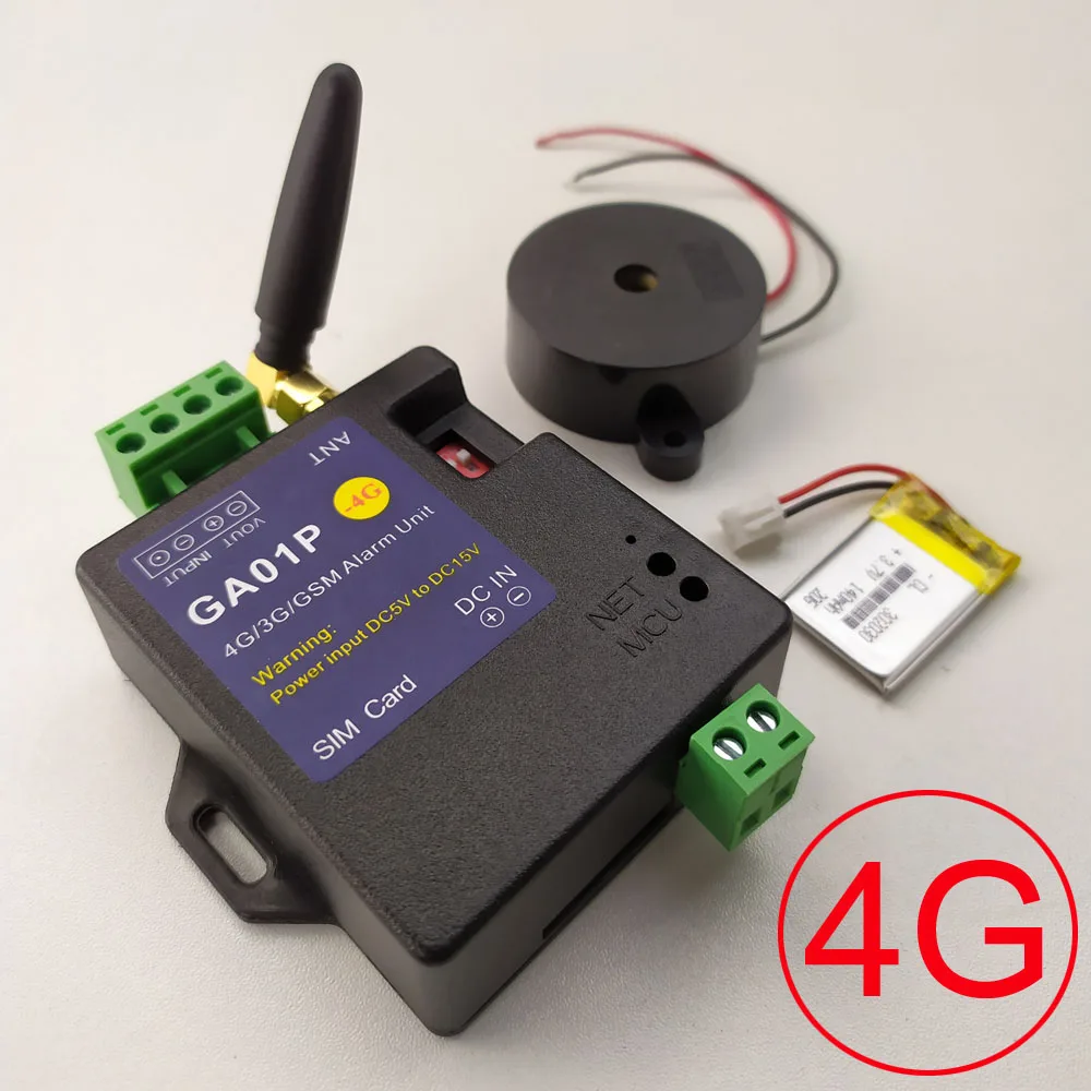 GA01P 4G/3G/GSM версия торговый автомат GSM блок аварийной сигнализации Поддержка