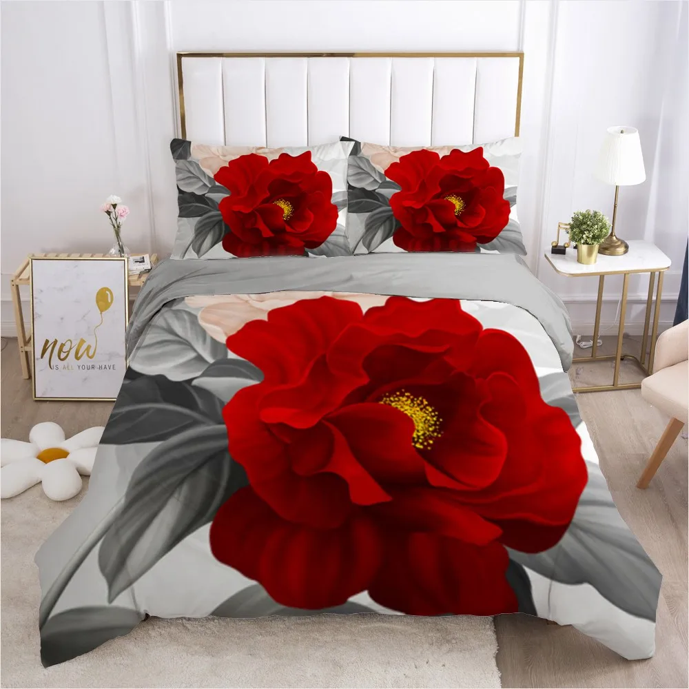 Bedding Sets 3D Flowers Design Duvet/Quilt Cover Sets Comforter Covers Pillow Covers Full Twin Single Double Size Bedding Sets
Bedding Sets 3D Flowers Design Duvet/Quilt Cover Sets Comforter Covers Pillow Covers Full Twin Single Double Size Bedding Sets