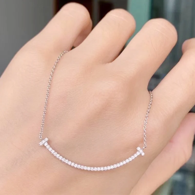 100%S925 Sterling Silver Middle-Sized Fine Workmanship High Quality Necklace,Women Original Brand Logo Valentine Jewelry Gift co
100%S925 Sterling Silver Middle-Sized Fine Workmanship High Quality Necklace,Women Original Brand Logo Valentine Jewelry Gift co