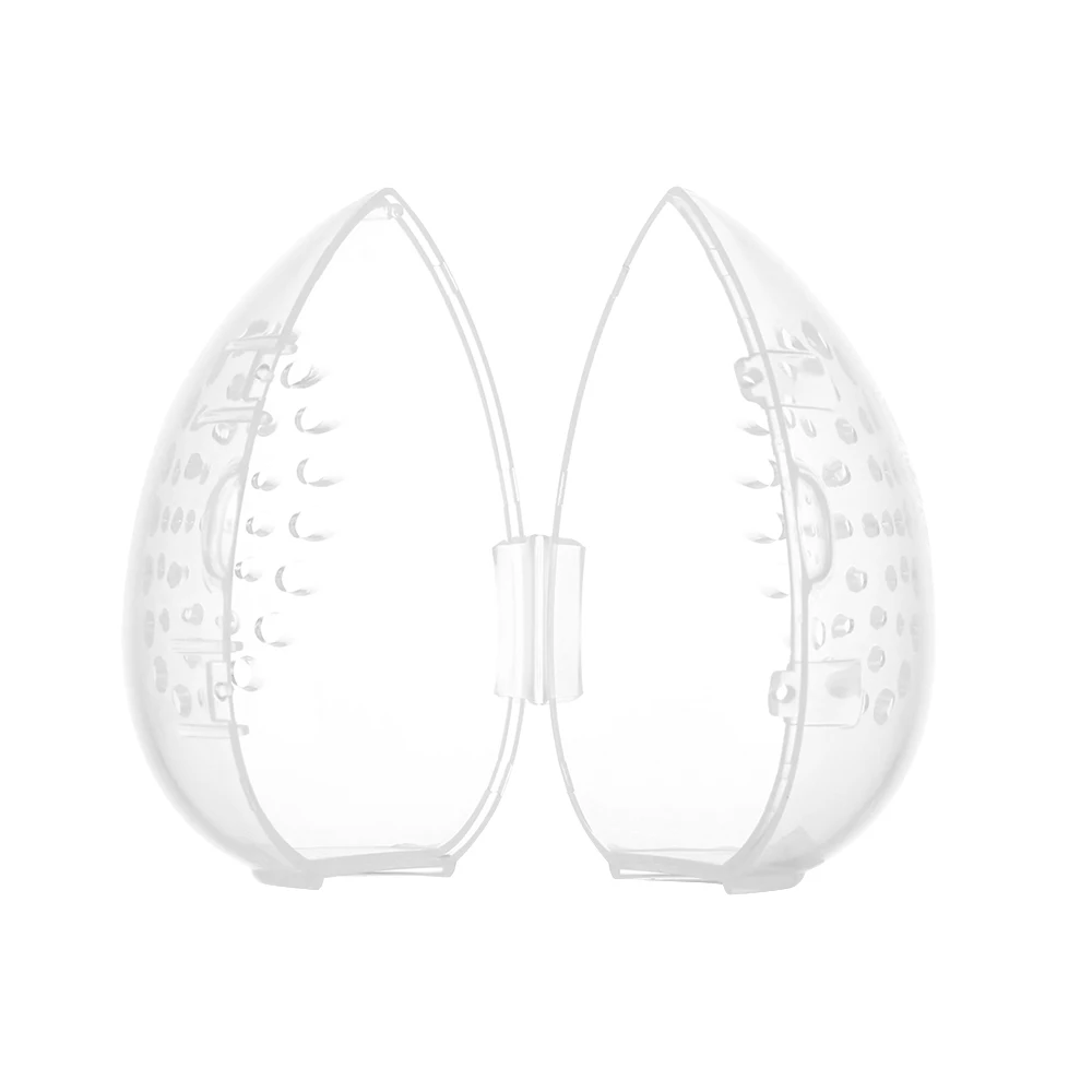1pc Beauty Makeup Blender Puff Box Stand Egg Shaped Cosmetic Sponge Storage Case Holder Empty Transparent Puff Drying Rack
1pc Beauty Makeup Blender Puff Box Stand Egg Shaped Cosmetic Sponge Storage Case Holder Empty Transparent Puff Drying Rack