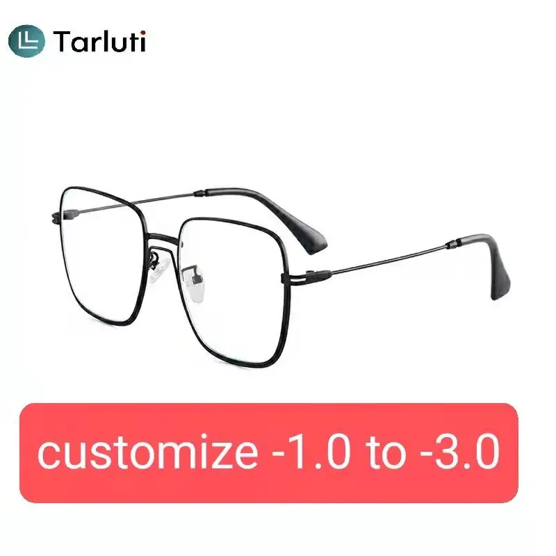 Oversized Square Glass Frame Titanium Vintage Rectangle Personalized Customization For Myopia Bleary Shortsighted Eyes
Oversized Square Glass Frame Titanium Vintage Rectangle Personalized Customization For Myopia Bleary Shortsighted Eyes