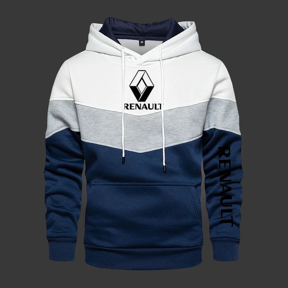 2021 New Men's Hooded Renaul Fashion Long Sleeve Outwear Autumn Spring Casual Hoodies Fleece Warm Sportswear Thicken Sweatshirts
2021 New Men's Hooded Renaul Fashion Long Sleeve Outwear Autumn Spring Casual Hoodies Fleece Warm Sportswear Thicken Sweatshirts