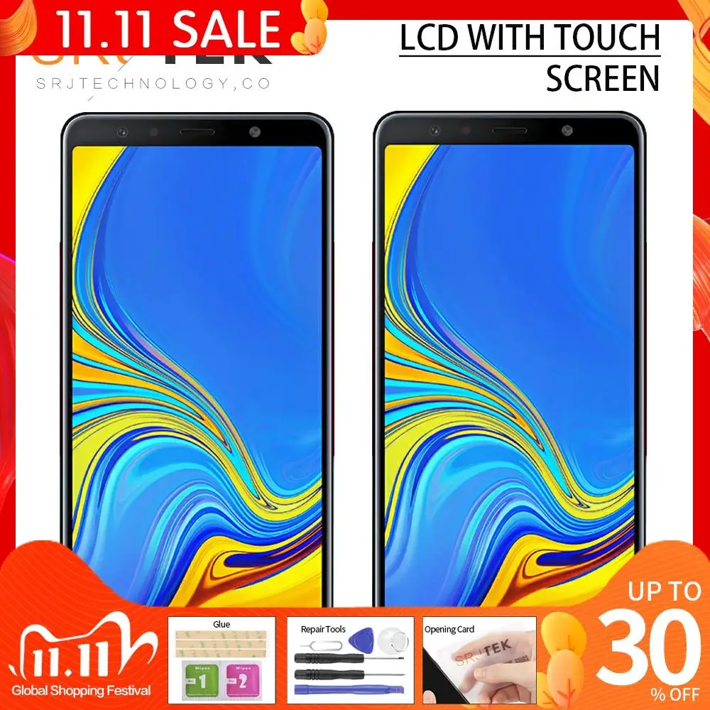 AMOLED 6.3" For Samsung Galaxy A9 2018 A920 LCD Display Touch Screen A9S A9 Star Pro SM-A920F/DS A920F Display For A9 2018 LCD
AMOLED 6.3" For Samsung Galaxy A9 2018 A920 LCD Display Touch Screen A9S A9 Star Pro SM-A920F/DS A920F Display For A9 2018 LCD