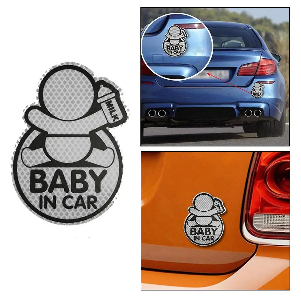 Baby In Car Car Reflective Stickers Personality Creative Scratches Body Stickers Car Stickers
Baby In Car Car Reflective Stickers Personality Creative Scratches Body Stickers Car Stickers