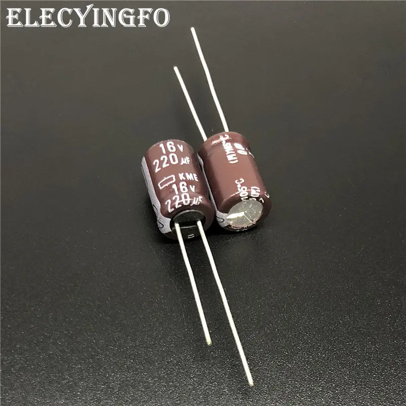 10 шт./100 шт. 220 мкФ 16V220uf Япония NCC КМЕ серии 8x11,5 мм 16V220uF электролитический конденсатор с алюминиевой крышкой
10 шт./100 шт. 220 мкФ 16V220uf Япония NCC КМЕ серии 8x11,5 мм 16V220uF электролитический конденсатор с алюминиевой крышкой