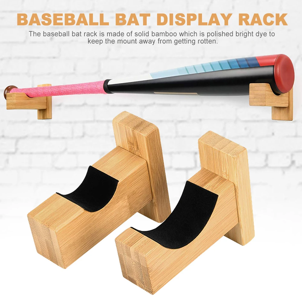 Дисплей для бейсбольной биты настенный держатель деревянная бейсбольная бита