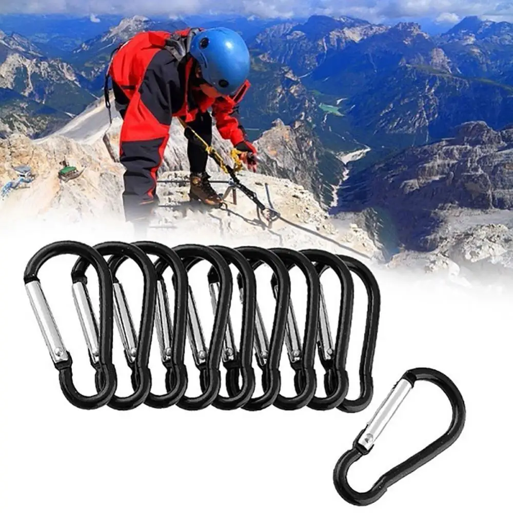 20Pcs Carabiners Lightweight Multi-purpose Aluminium Alloy Locking Carabiners Hook Keychain Outdoor Camping Equipment Tools
20Pcs Carabiners Lightweight Multi-purpose Aluminium Alloy Locking Carabiners Hook Keychain Outdoor Camping Equipment Tools
