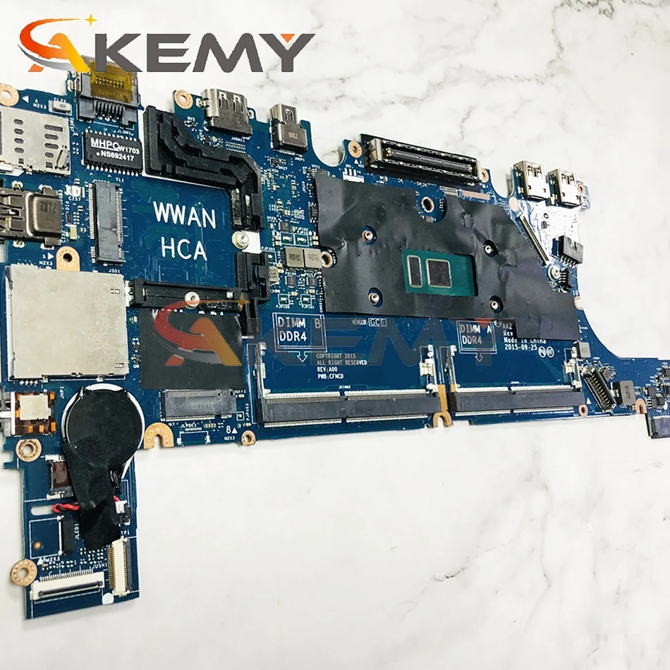Akemy I5-6200U FOR Dell Latitude E7270 Motherboard AAZ50 LA-C451P CN-00DTF3 0DTF3 00DTF3 Mainboard 100%tested
Akemy I5-6200U FOR Dell Latitude E7270 Motherboard AAZ50 LA-C451P CN-00DTF3 0DTF3 00DTF3 Mainboard 100%tested