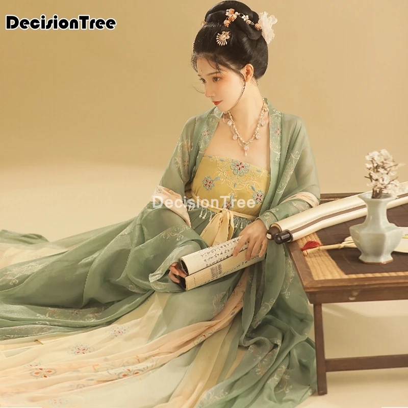 2023 traditional chinese year hanfu women fairy dress folk dance embroidery party stage performance princess ancient costumes
2023 traditional chinese year hanfu women fairy dress folk dance embroidery party stage performance princess ancient costumes