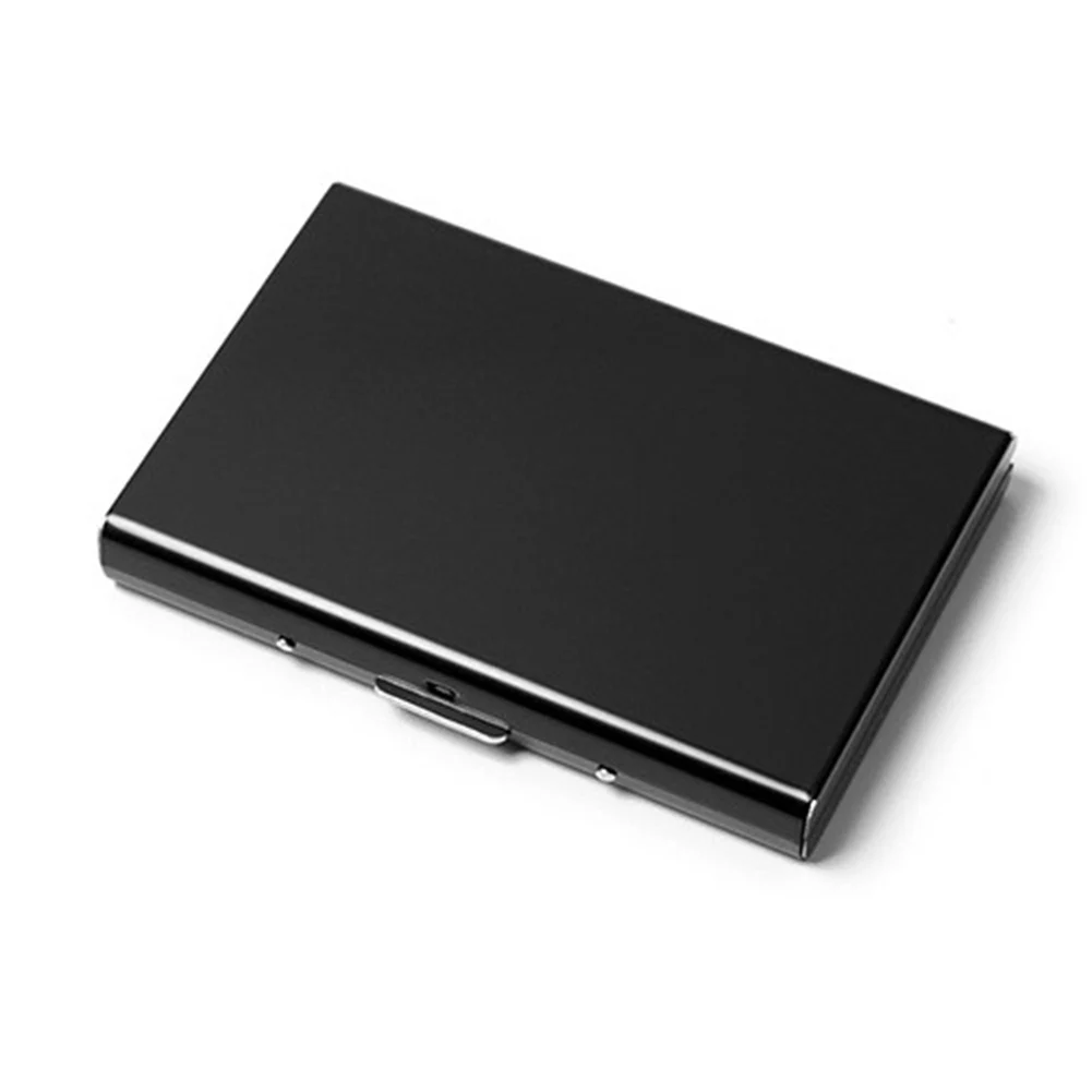 Quality Stainless Steel Credit Card Holder Men Slim Anti Protect Travel ID Cardholder Women Rfid Wallet Metal Case Porte Carte
Quality Stainless Steel Credit Card Holder Men Slim Anti Protect Travel ID Cardholder Women Rfid Wallet Metal Case Porte Carte