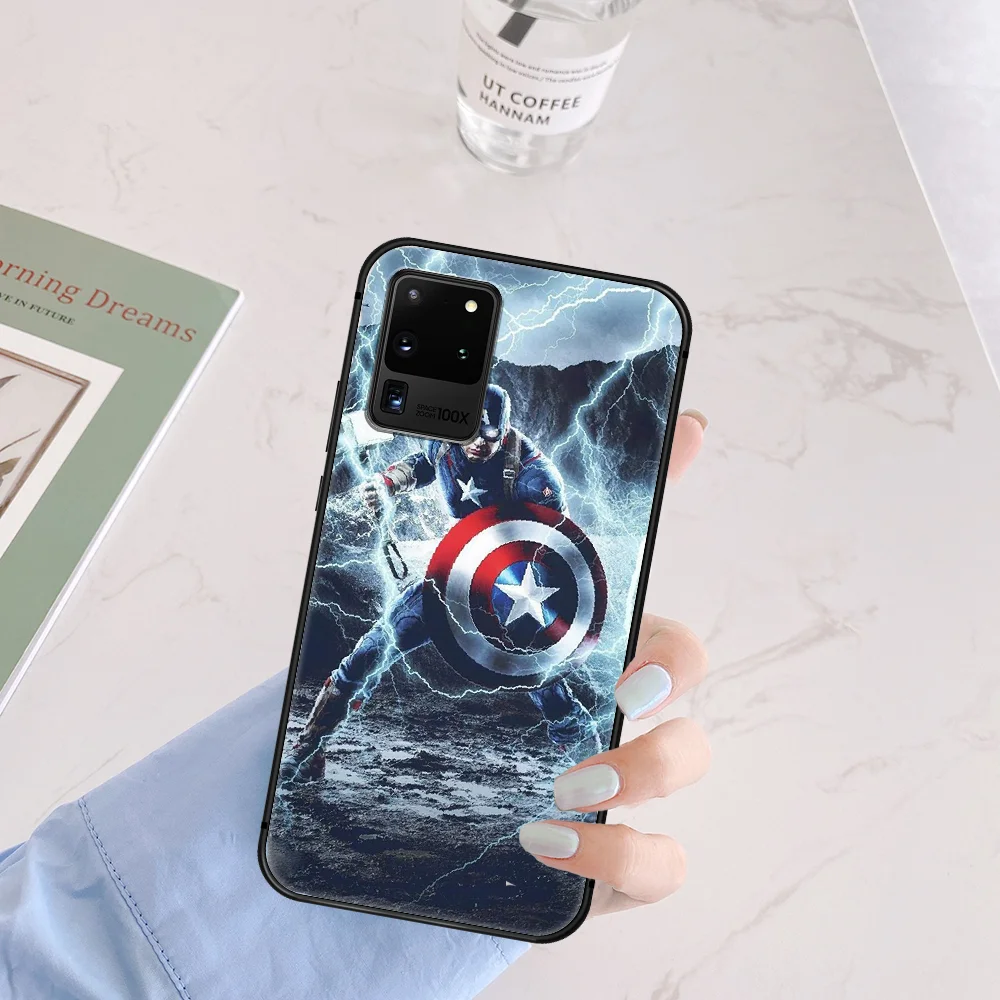 America Captains Phone Case Cover Hull For Samsung Galaxy S 6 7 8 9 10 e 20 Edge Uitra Note 8 9 10 Plus black Coque Fashion Cell
America Captains Phone Case Cover Hull For Samsung Galaxy S 6 7 8 9 10 e 20 Edge Uitra Note 8 9 10 Plus black Coque Fashion Cell
