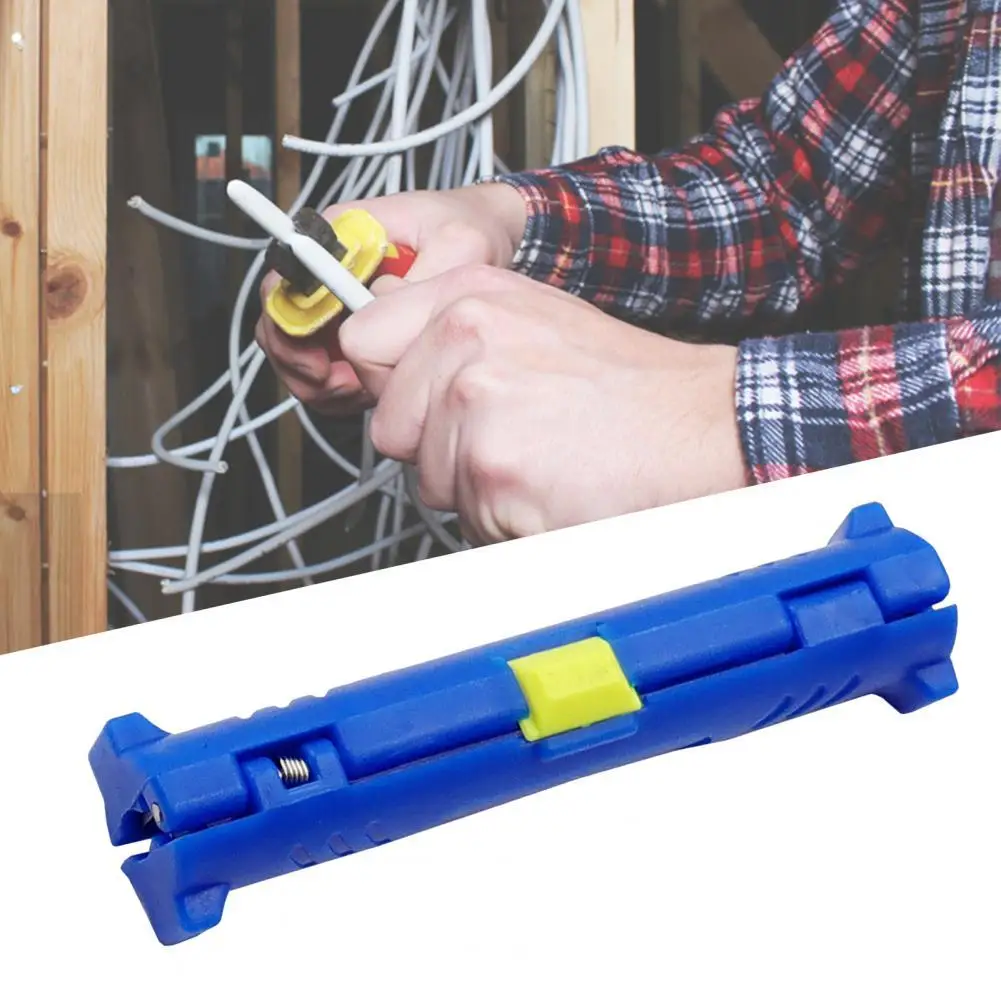 Wire Stripper Simple Structure Easy Operation Manual Multifunctional Hand-held Cable Stripping Tool for Network
Wire Stripper Simple Structure Easy Operation Manual Multifunctional Hand-held Cable Stripping Tool for Network