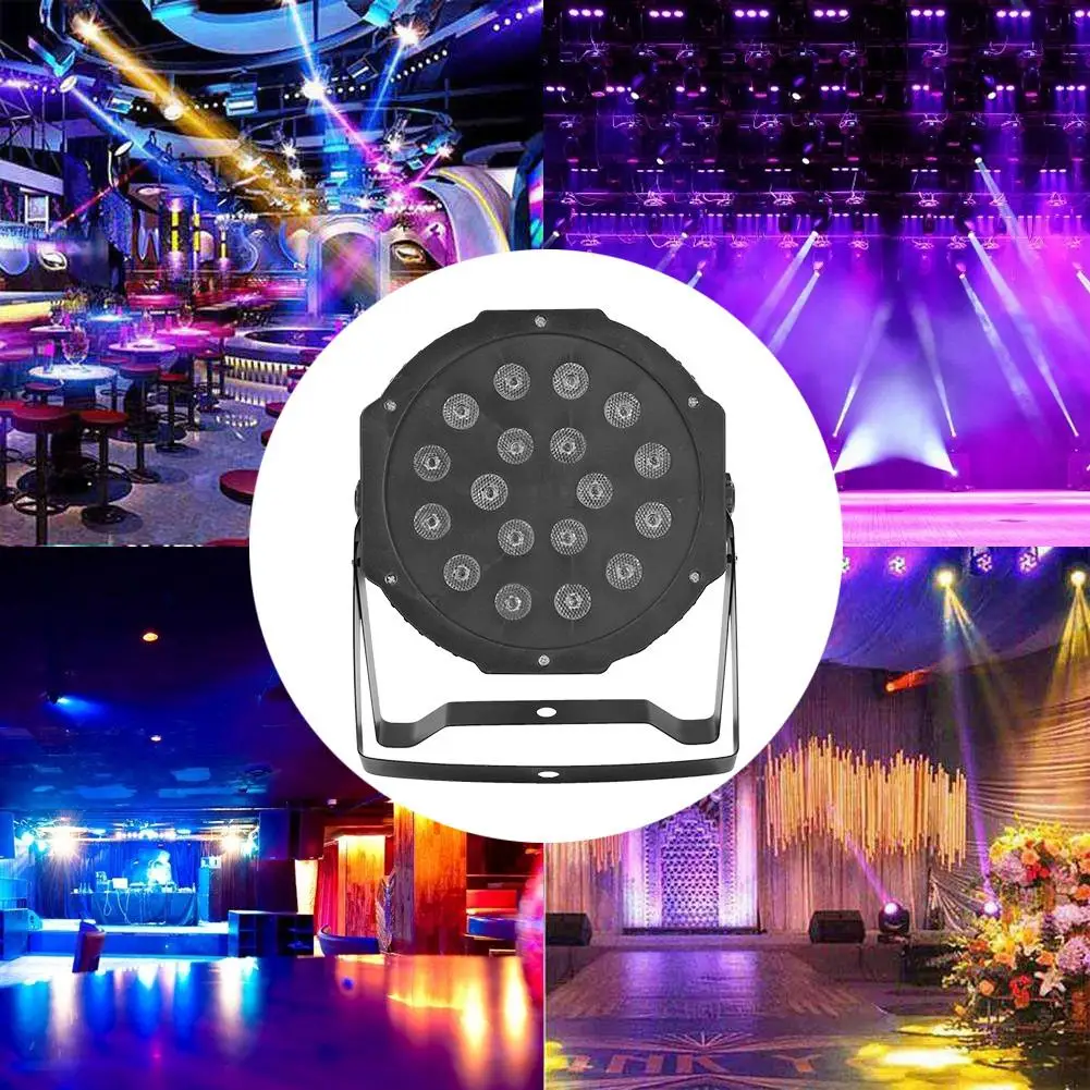 18LED Stage Lights Laser Projector DJ Disco KTV Bar Show Music Party Par Lamp Main Scope of Application Family Party Box
18LED Stage Lights Laser Projector DJ Disco KTV Bar Show Music Party Par Lamp Main Scope of Application Family Party Box