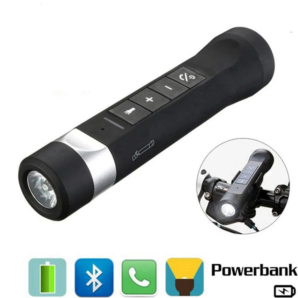 Bicycle Portable Speaker Outdoor Sport Power Bank Flashlight Wireless Speaker Bluetooth-compatible Stereo Subwoofer for Bike
Bicycle Portable Speaker Outdoor Sport Power Bank Flashlight Wireless Speaker Bluetooth-compatible Stereo Subwoofer for Bike