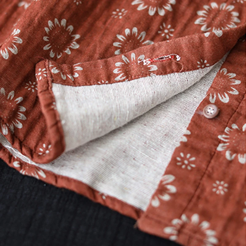 Womens Cotton Linen Shirt Print Drawstring Neck Loose Big Long Sleeve for Sping Blouse Tops Retro Vintage Casual B01101310
Womens Cotton Linen Shirt Print Drawstring Neck Loose Big Long Sleeve for Sping Blouse Tops Retro Vintage Casual B01101310