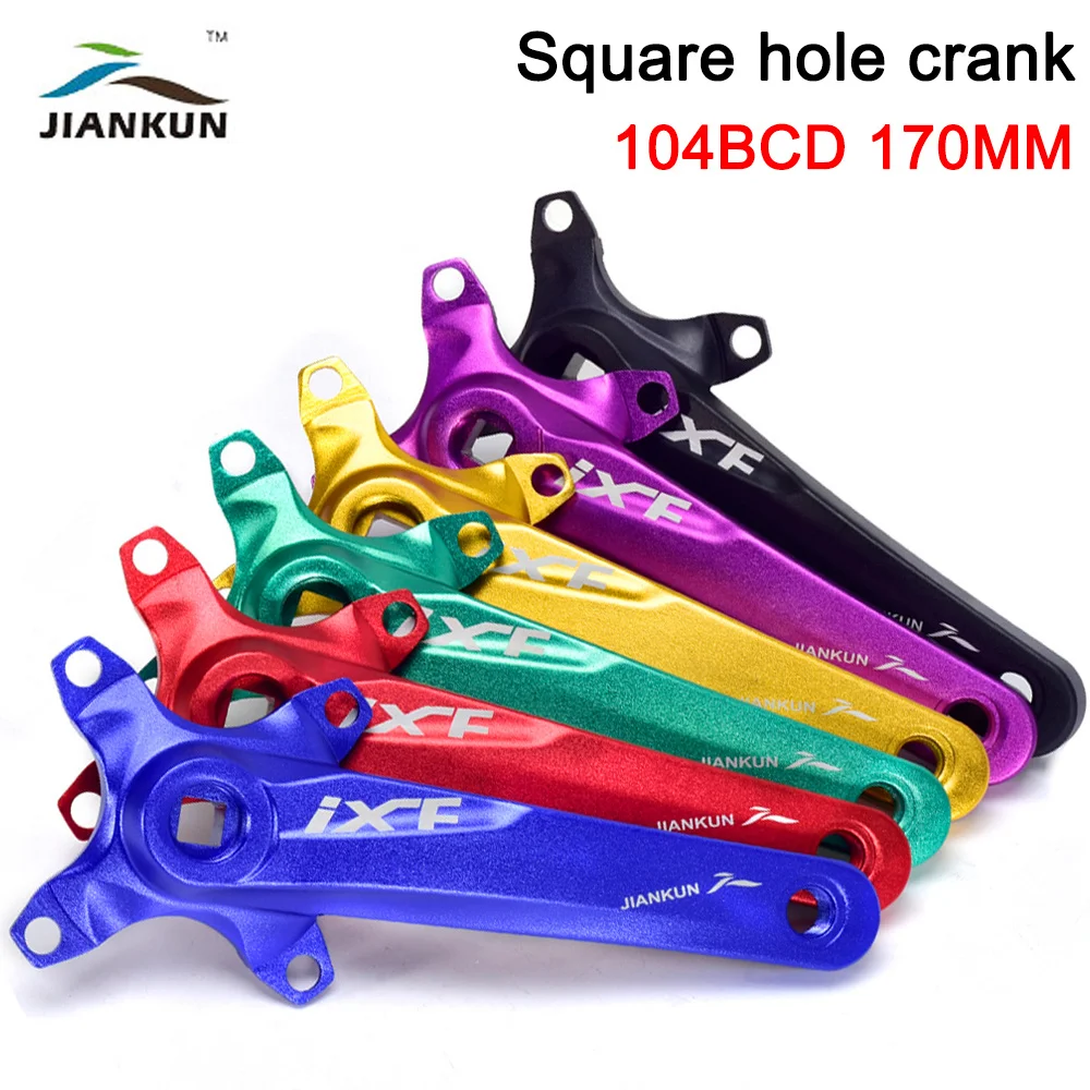 JIANKUN IXF MTB Bicycle Crank Sprocket 104BCD 170mm Bike Square Hole Crankset 32 34 36 38 40 42T MTB Bicycle Crankset Parts
JIANKUN IXF MTB Bicycle Crank Sprocket 104BCD 170mm Bike Square Hole Crankset 32 34 36 38 40 42T MTB Bicycle Crankset Parts