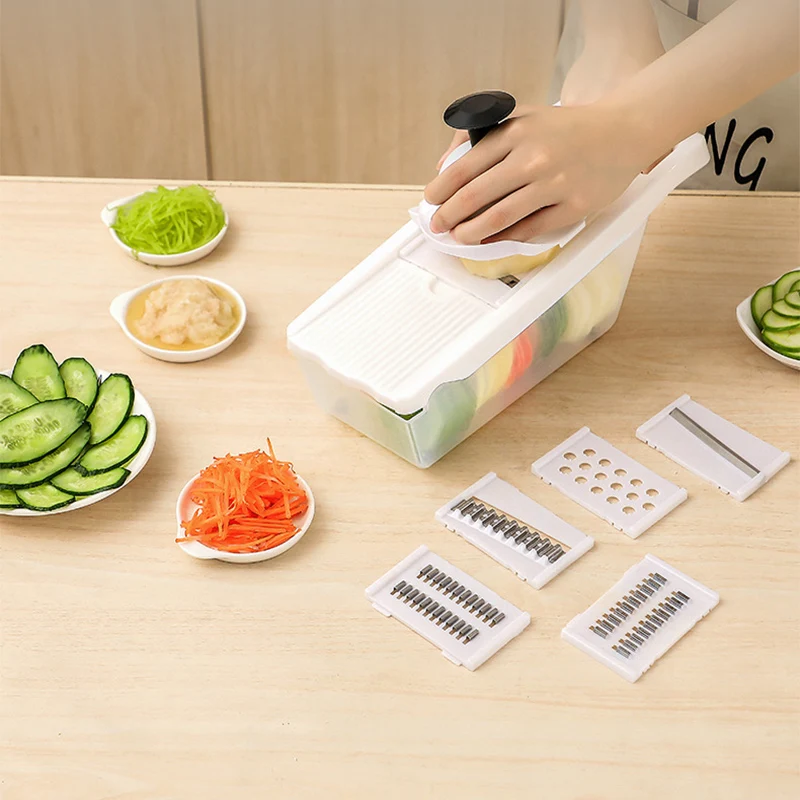 Vegetable Cutter Multifunction Fast Slicer Potato Carrot Grater Stainless Steel Convenient Grater Shredder Kitchen Tools
Vegetable Cutter Multifunction Fast Slicer Potato Carrot Grater Stainless Steel Convenient Grater Shredder Kitchen Tools