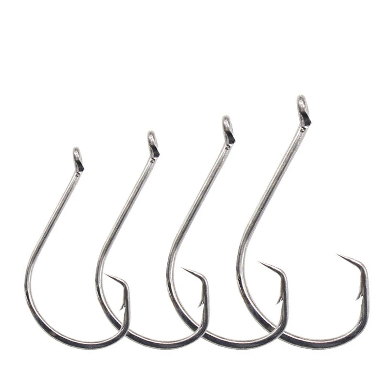 100pcs Barbed Shank Fishing Hooks Strong Powerful Premium Bait Holder Hooks Fishhook for Freshwater Seawater
100pcs Barbed Shank Fishing Hooks Strong Powerful Premium Bait Holder Hooks Fishhook for Freshwater Seawater