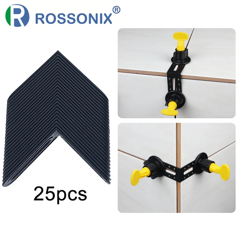 25 Pcs External Angle Leveling Tool Ceramic Tile Leveler Gasket Fixed Adjustment Aid Tools for Tile Leveling System
25 Pcs External Angle Leveling Tool Ceramic Tile Leveler Gasket Fixed Adjustment Aid Tools for Tile Leveling System