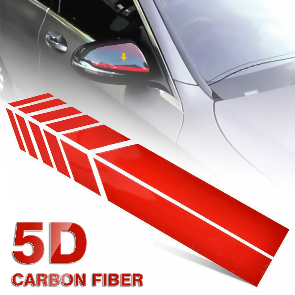 2pcs Universal Car Red Rearview Mirror Sticker Side Mirror Stripes Stickers Racing Strips Automobile Decor Decal
2pcs Universal Car Red Rearview Mirror Sticker Side Mirror Stripes Stickers Racing Strips Automobile Decor Decal
