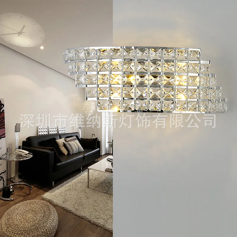 European style modern personality LED crystal bedside aisle decoration lamp creative diamond wall bedroom wall lamp WF1015
European style modern personality LED crystal bedside aisle decoration lamp creative diamond wall bedroom wall lamp WF1015