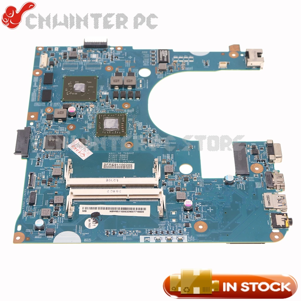 NOKOTION для Acer Aspire E1-422 E1-422G материнская плата для ноутбука NBM8511006 EA40-KB MB 12247-1 488.4zf04. 011 HD8670M видеокарта
NOKOTION для Acer Aspire E1-422 E1-422G материнская плата для ноутбука NBM8511006 EA40-KB MB 12247-1 488.4zf04. 011 HD8670M видеокарта