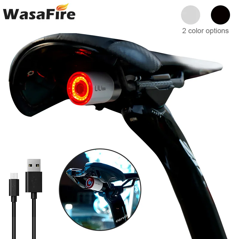 Smart Auto Brake Sensor Bicycle Tail Light USB Rechargeable Mountain Bike Light LED MTB Taillight Night Cycling Warning Lamp
Smart Auto Brake Sensor Bicycle Tail Light USB Rechargeable Mountain Bike Light LED MTB Taillight Night Cycling Warning Lamp