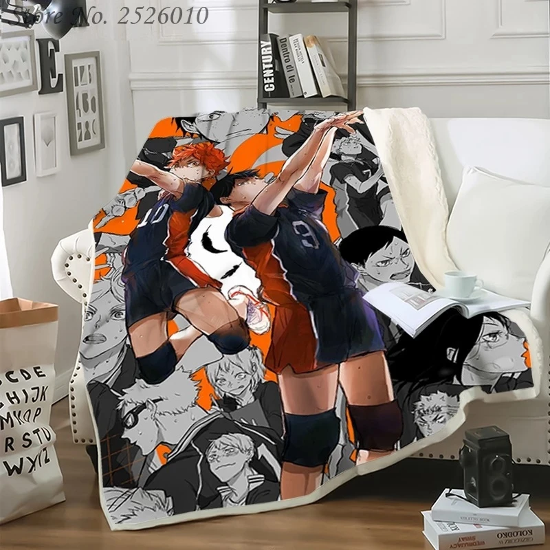 Плед Haikyuu с аниме, 3D бархатное плюшевое одеяло, покрывало для девочек, шерпа, покрывало на диван, покрывало для путешествий 03
Плед Haikyuu с аниме, 3D бархатное плюшевое одеяло, покрывало для девочек, шерпа, покрывало на диван, покрывало для путешествий 03