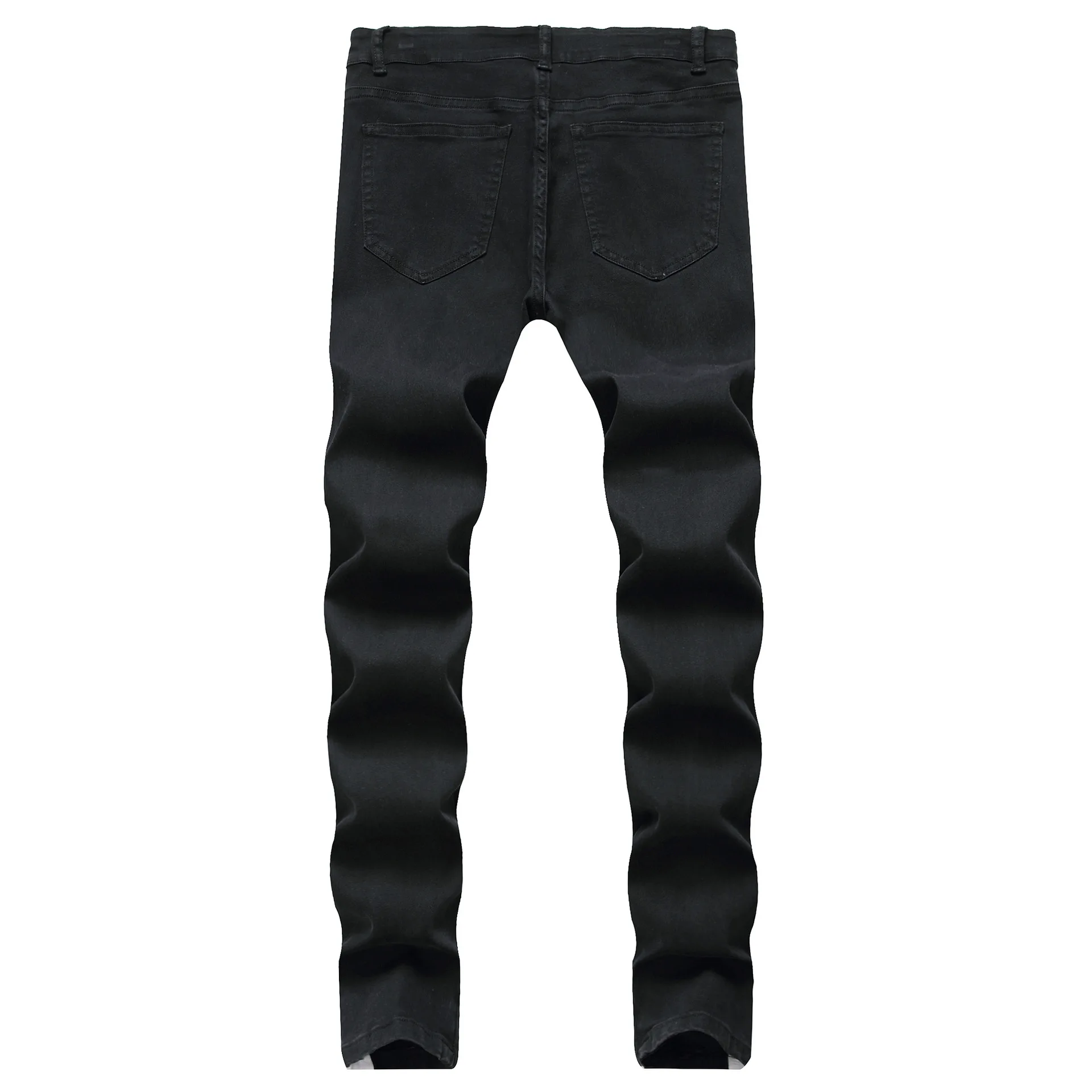 Wimilous Men's Jeans Trendy Skinny Ripped Hole Small feet Pants 
Wimilous Men's Jeans Trendy Skinny Ripped Hole Small feet Pants