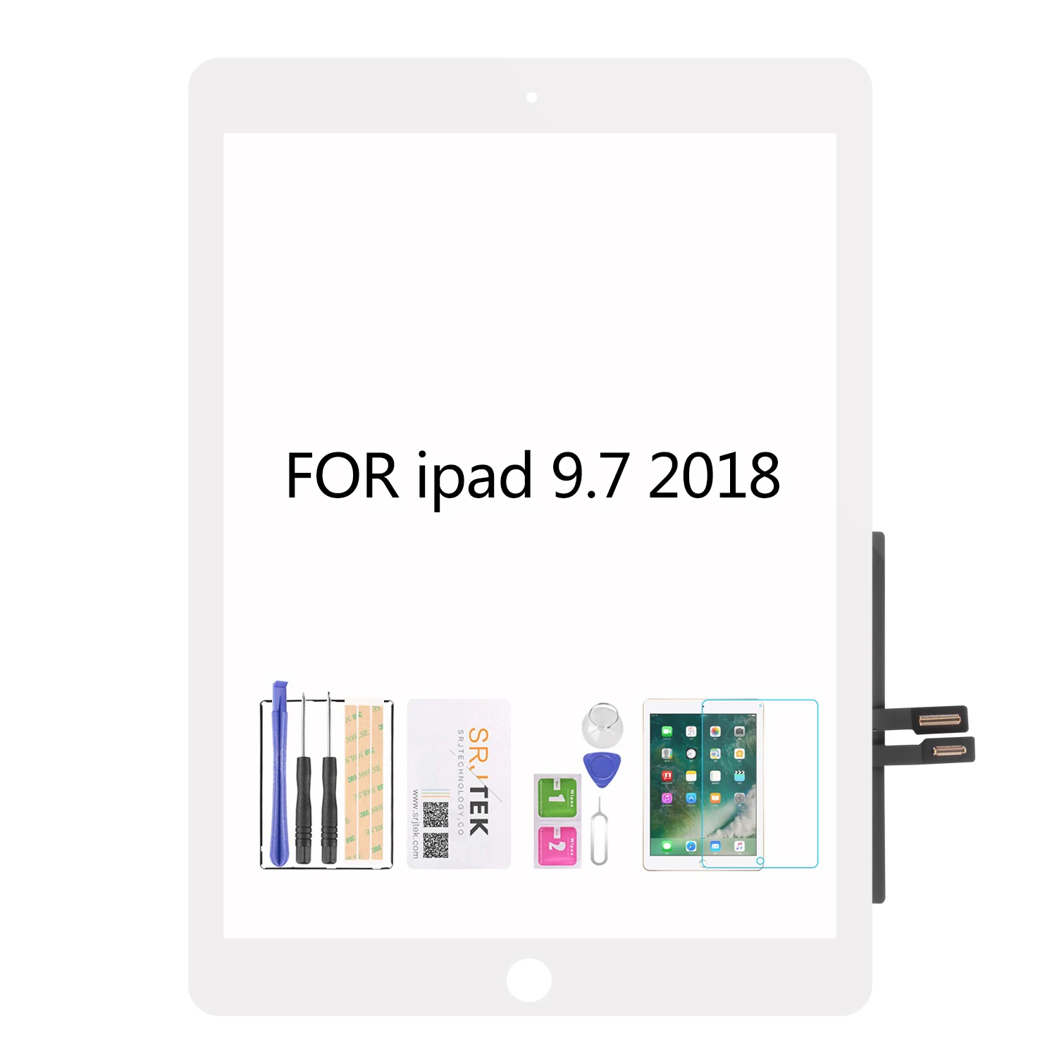 For iPad 2018 Touchscreen Digitizer For iPad 6 iPad 9.7 2018 Touch Screen Glass Panel Replacement Sensor Lens Kits A1893 A1954
For iPad 2018 Touchscreen Digitizer For iPad 6 iPad 9.7 2018 Touch Screen Glass Panel Replacement Sensor Lens Kits A1893 A1954