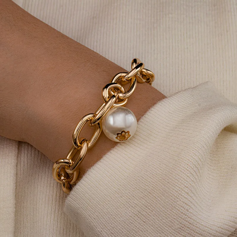 Bohemian Gold Beads Pearl Bracelets for Women Fashion Multilayer Beaded Chain Bracelets Set Charm Bracelet Bangles Jewelry Punk
Bohemian Gold Beads Pearl Bracelets for Women Fashion Multilayer Beaded Chain Bracelets Set Charm Bracelet Bangles Jewelry Punk