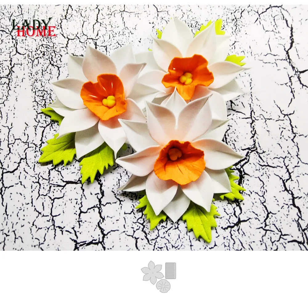 Цветок нарцисса металлический Трафаретный вырубной штамп штампы для скрапбукинга тиснение шаблон для бумажных открыток удар трафарет наб...
Цветок нарцисса металлический Трафаретный вырубной штамп штампы для скрапбукинга тиснение шаблон для бумажных открыток удар трафарет наб...