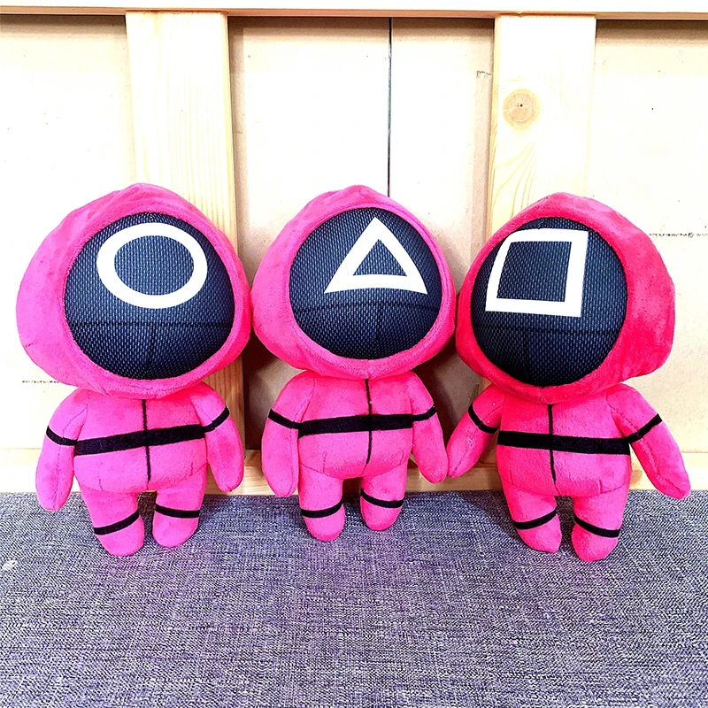 Korean Squid Game Plush Toy Kawaii Plush Stuffed Doll Funny Cartoon Squid Game Character Toys Halloween Christmas Kids Gifts
Korean Squid Game Plush Toy Kawaii Plush Stuffed Doll Funny Cartoon Squid Game Character Toys Halloween Christmas Kids Gifts