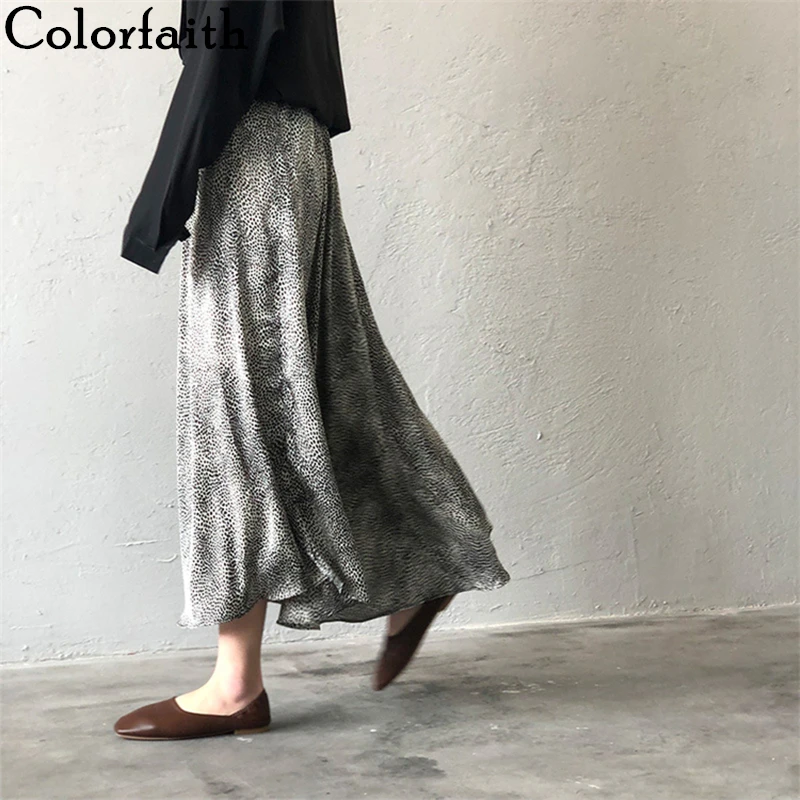 Юбка Colorfaith Женская атласная с завышенной талией, повседневная винтажная юбка-годе до щиколотки, с леопардовым принтом, SK0313, лето 2021
Юбка Colorfaith Женская атласная с завышенной талией, повседневная винтажная юбка-годе до щиколотки, с леопардовым принтом, SK0313, лето 2021