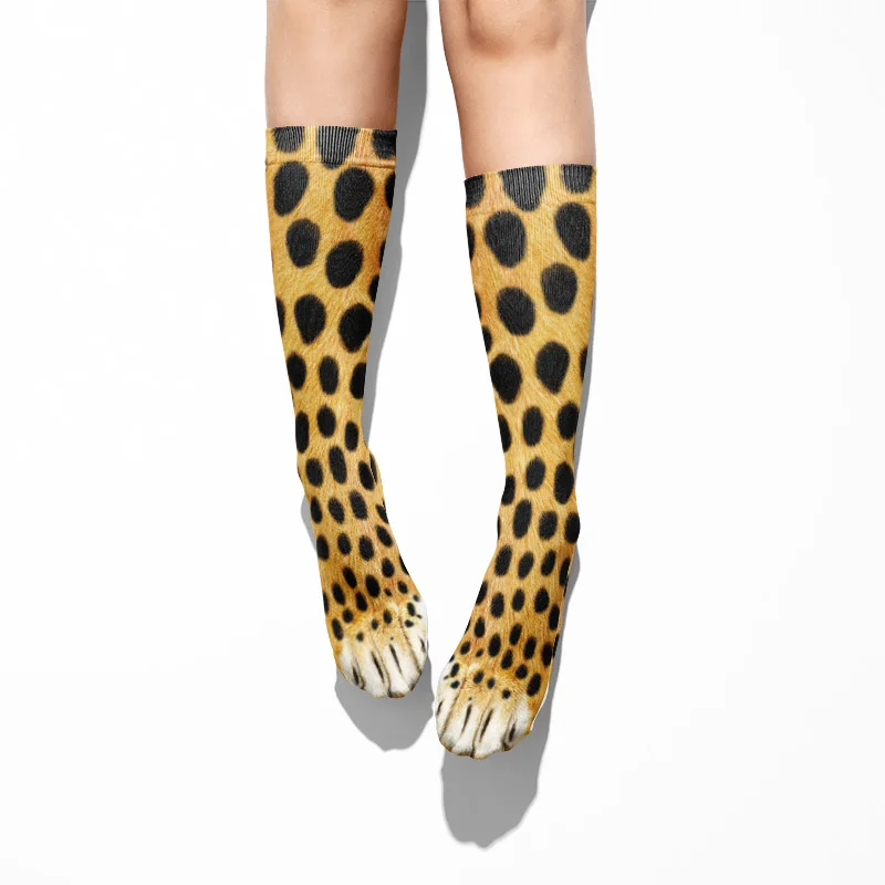 Cotton Leopard Socks Women Funny Printed Animal Socks Kawaii Cute Casual Happy Fashion High Ankle Socks For Men Female Calzino
Cotton Leopard Socks Women Funny Printed Animal Socks Kawaii Cute Casual Happy Fashion High Ankle Socks For Men Female Calzino