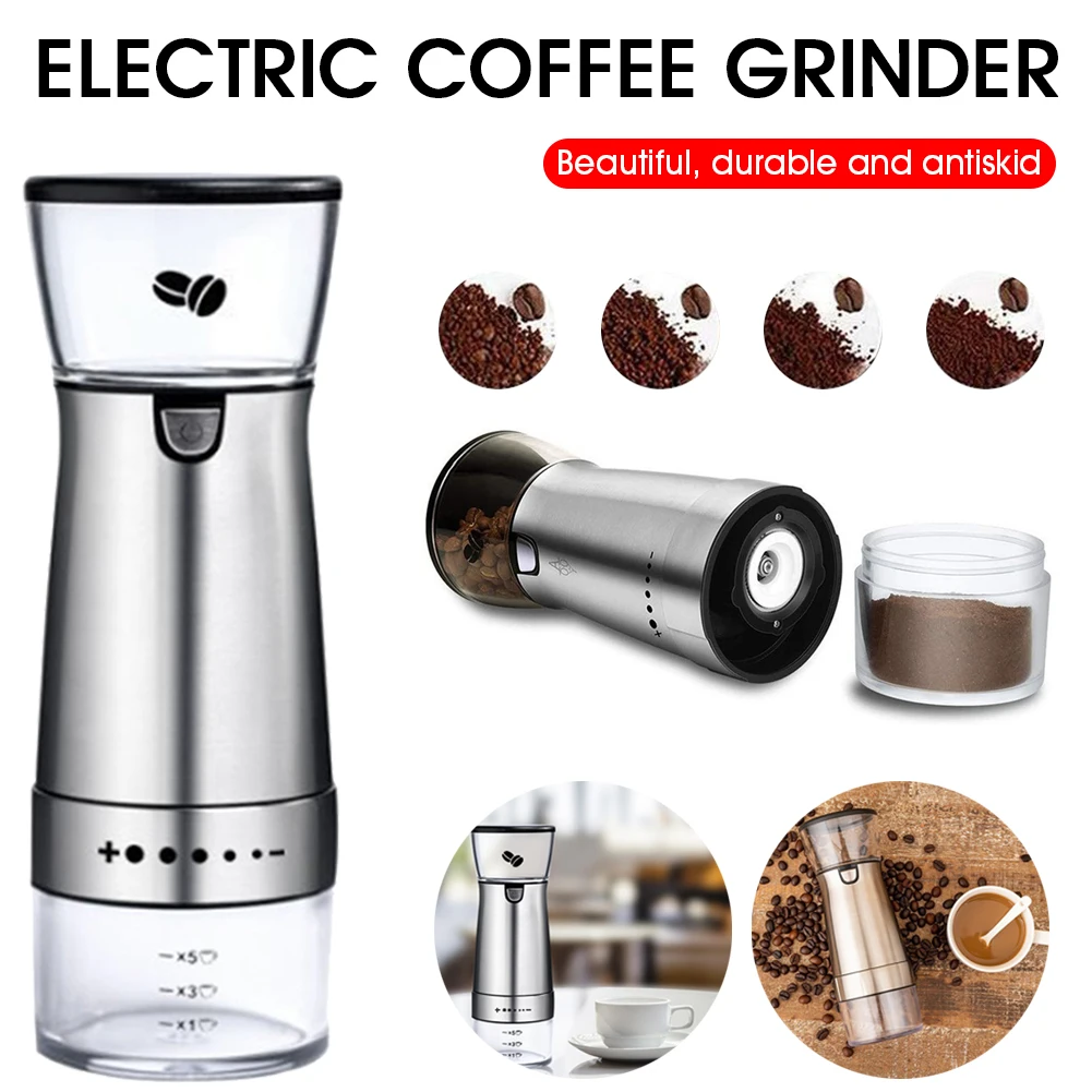Mini Electric Coffee Grinder Kitchen Spices peppe Coffee beans Grinding Machine Multifunctional Home Coffe Grinder Machine
Mini Electric Coffee Grinder Kitchen Spices peppe Coffee beans Grinding Machine Multifunctional Home Coffe Grinder Machine