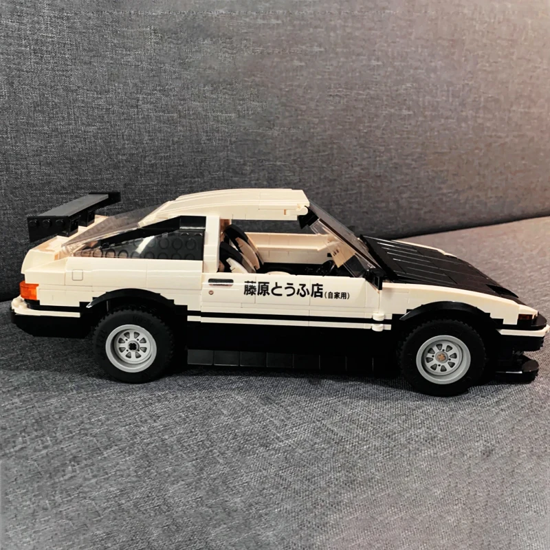 Городская серия Toyota AE86 строительные блоки техника Скорость машина чемпиона