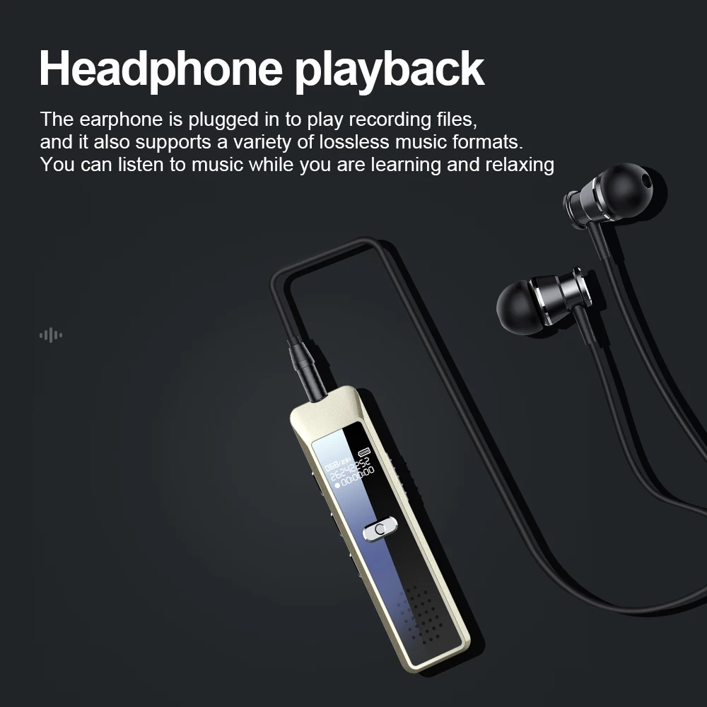 NEW 32GB Digital Voice Recorder Pen with LED Display Audio Recorder For News Interviews Business Negotiations Meeting Record
NEW 32GB Digital Voice Recorder Pen with LED Display Audio Recorder For News Interviews Business Negotiations Meeting Record