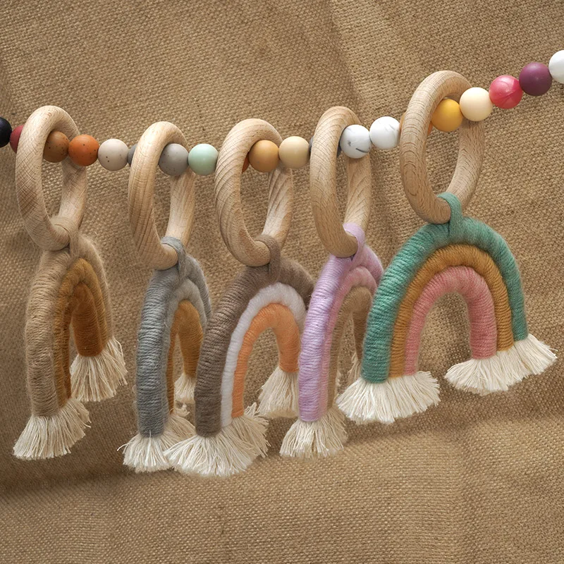Baby Rainbow Tooth Ring Wooden Tassel Lace Stroller Decoration Pendant Care Accessories Toy Home Decoration Baby Shower Gift
Baby Rainbow Tooth Ring Wooden Tassel Lace Stroller Decoration Pendant Care Accessories Toy Home Decoration Baby Shower Gift