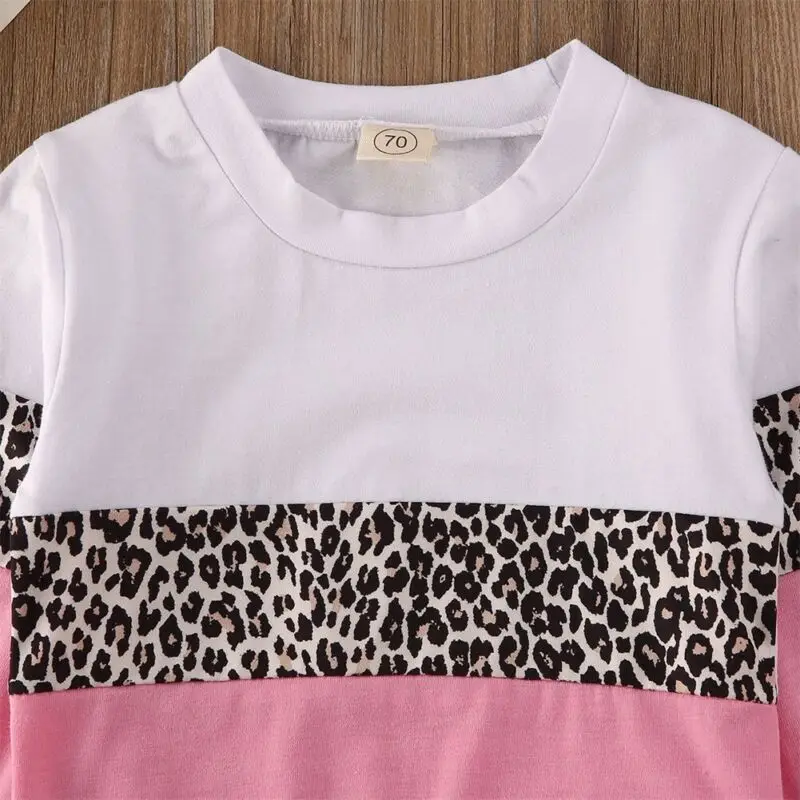 2PCS Fashion Baby Girl Toddler Kids Outfit Clothes Leopard Sweatshirt Pants Trousers Girl Autumn Clothing 0-5 Years
2PCS Fashion Baby Girl Toddler Kids Outfit Clothes Leopard Sweatshirt Pants Trousers Girl Autumn Clothing 0-5 Years