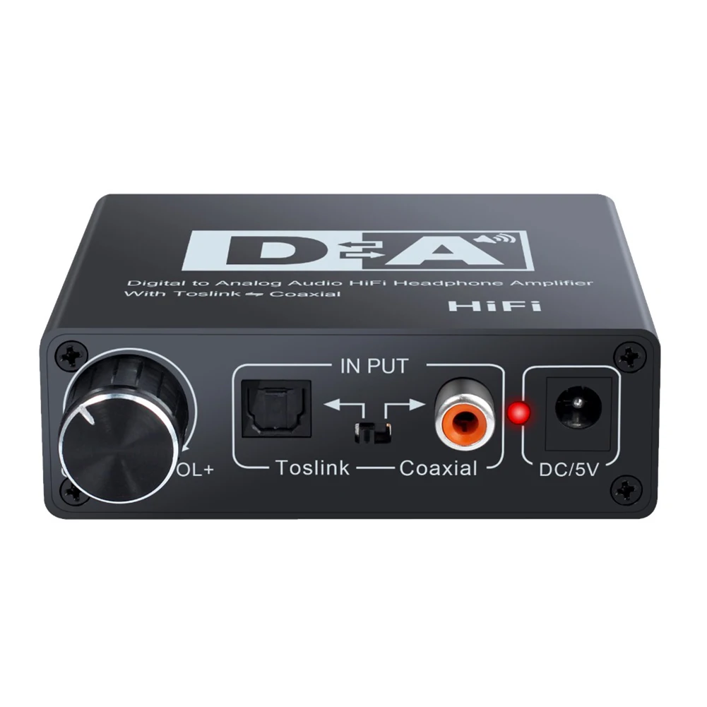 Digital Audio Amplifier 24bit 192khz for Analog Audio Converter 3.5mm Headphone Output SGA998
Digital Audio Amplifier 24bit 192khz for Analog Audio Converter 3.5mm Headphone Output SGA998