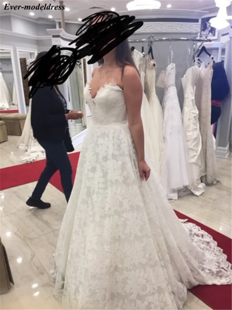 Lace Wedding Dresses 2019 Sweetheart Open Back A-Line Plus Size Bridal Gowns Bride Dress Vestidos De Noiva
Lace Wedding Dresses 2019 Sweetheart Open Back A-Line Plus Size Bridal Gowns Bride Dress Vestidos De Noiva