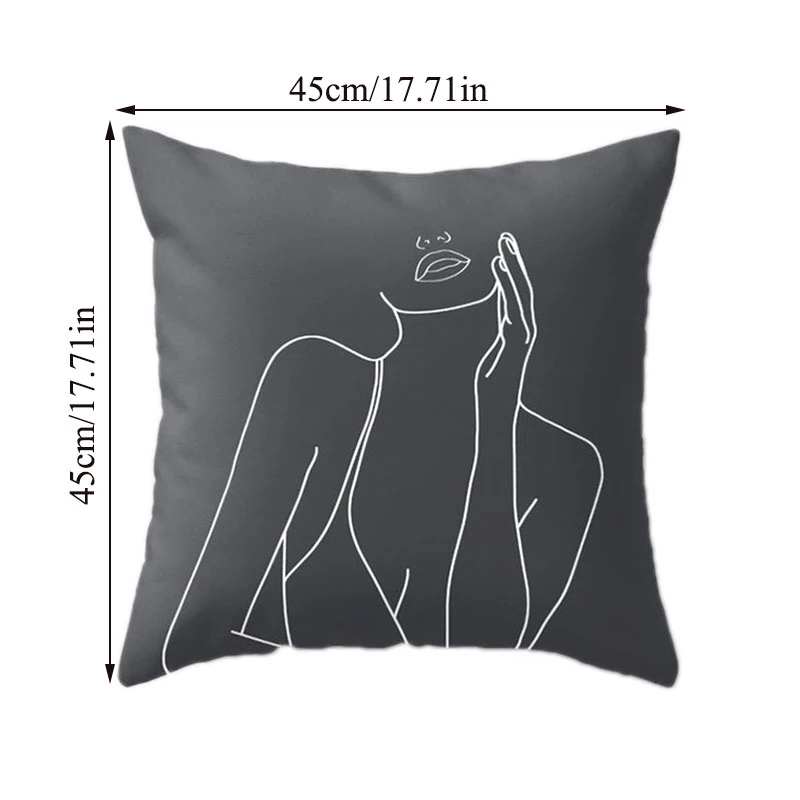 Black and White Polyester Printing Home Pillowcase Pinky Swear Pillow Sofa Cushion Cover Square Portrait Cushion Pillow Covers
Black and White Polyester Printing Home Pillowcase Pinky Swear Pillow Sofa Cushion Cover Square Portrait Cushion Pillow Covers