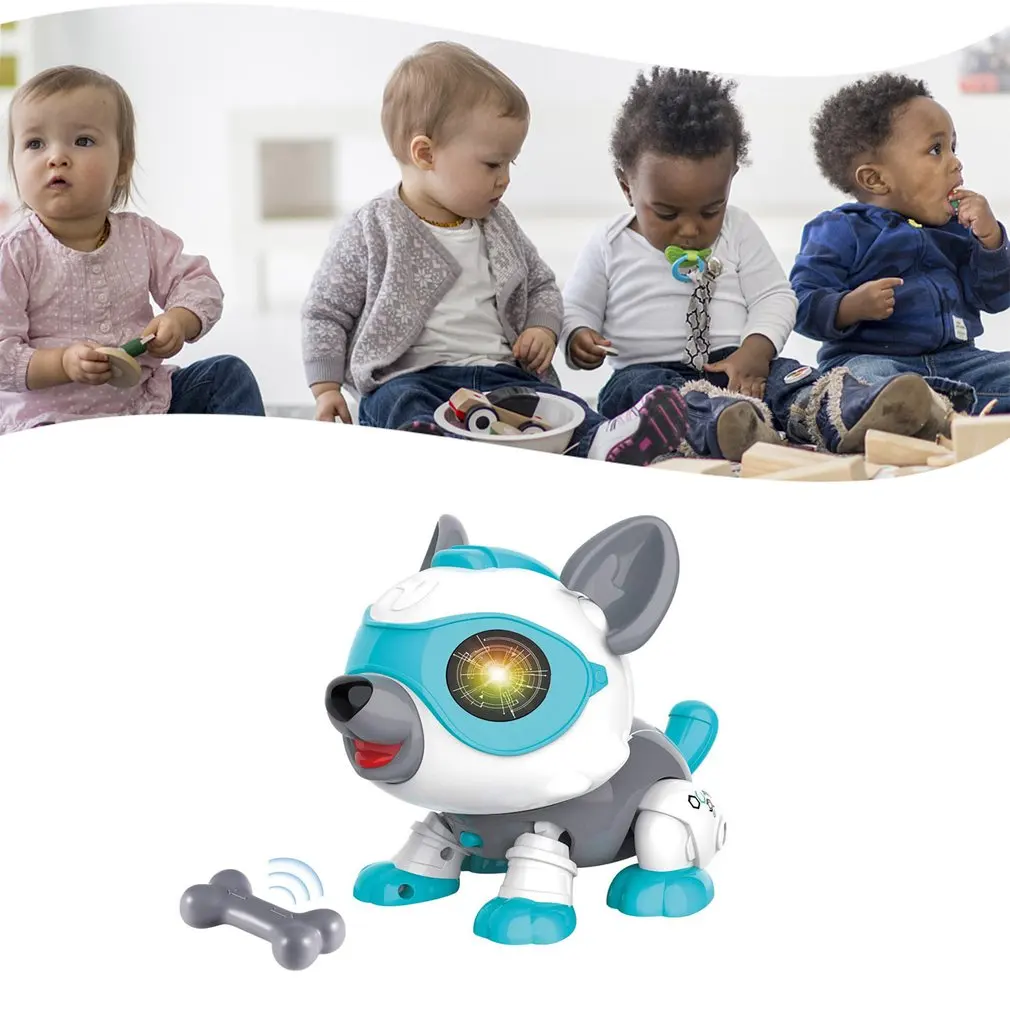 DIY Robot Dog Cute Sing and Dance Parent-child Interactive Toys Voice-activated Touch Smart Sensor Electronic Pets for Kids Gift 
DIY Robot Dog Cute Sing and Dance Parent-child Interactive Toys Voice-activated Touch Smart Sensor Electronic Pets for Kids Gift
