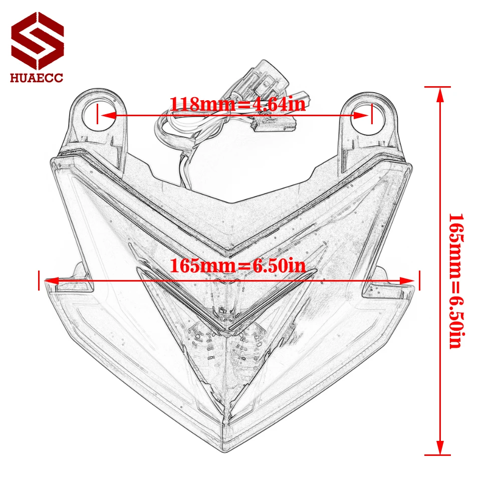 Motorcycle Integrated LED Tail Brake Light Turn signal Indicator Lamp for Kawasaki Z125 Z800 ZX6R 2013-2016
Motorcycle Integrated LED Tail Brake Light Turn signal Indicator Lamp for Kawasaki Z125 Z800 ZX6R 2013-2016