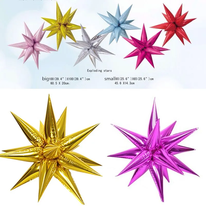 12pcs/lot Explosion star balloons Birthday party opening ceremony Wedding decoration Water drop cone DIY inflatable ballon Party
12pcs/lot Explosion star balloons Birthday party opening ceremony Wedding decoration Water drop cone DIY inflatable ballon Party
