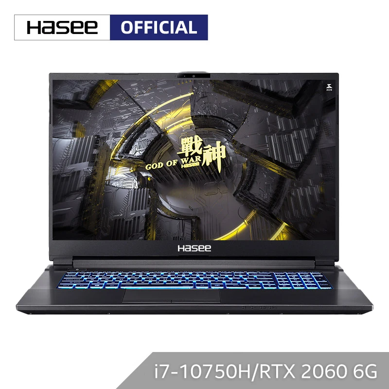 Ноутбук Hasee G8 CU7NA для игр (Intel Core I7 10750H/RTX2060 6G GDDR6/8GB RAM/512G 17 3 "飨Hz 72% NTSC IPS)|Ноутбуки| |
