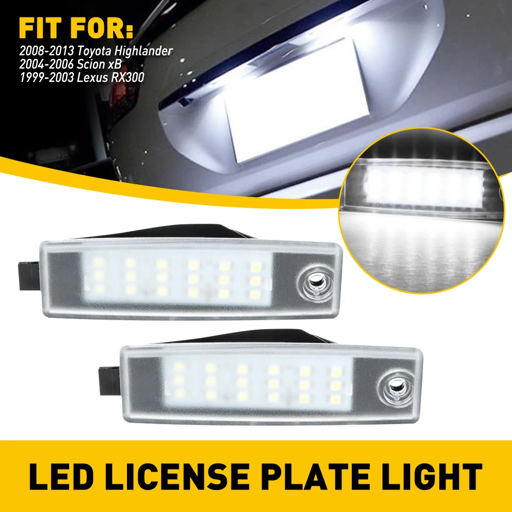 2 шт. для Lexus RX300 99-03 Scion xB 04-06 Toyota Highlander 08-13 Автомобильные светодиодные лампы номерного знака без ошибок автомобильные лампы
2 шт. для Lexus RX300 99-03 Scion xB 04-06 Toyota Highlander 08-13 Автомобильные светодиодные лампы номерного знака без ошибок автомобильные лампы